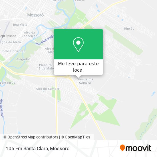 105 Fm Santa Clara mapa