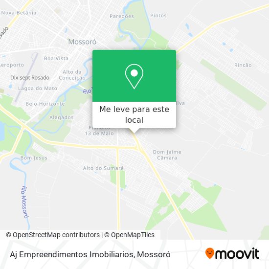 Aj Empreendimentos Imobiliarios mapa