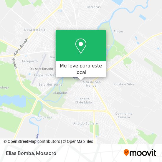 Elias Bomba mapa