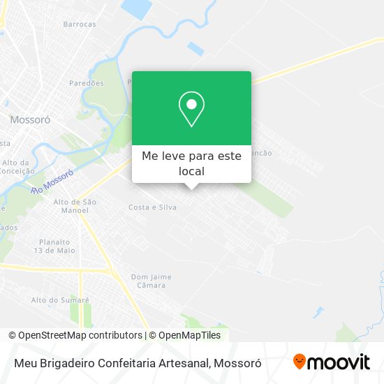 Meu Brigadeiro Confeitaria Artesanal mapa