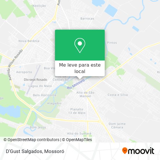 D'Gust Salgados mapa