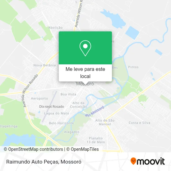 Raimundo Auto Peças mapa