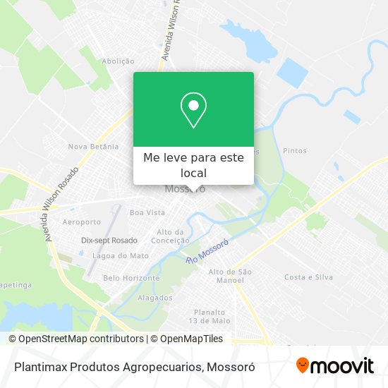 Plantimax Produtos Agropecuarios mapa