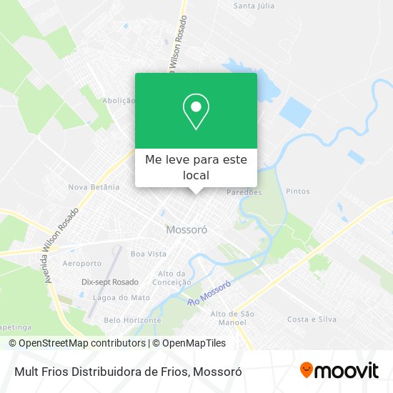 Mult Frios Distribuidora de Frios mapa