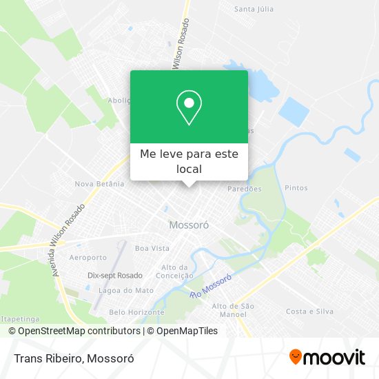 Trans Ribeiro mapa