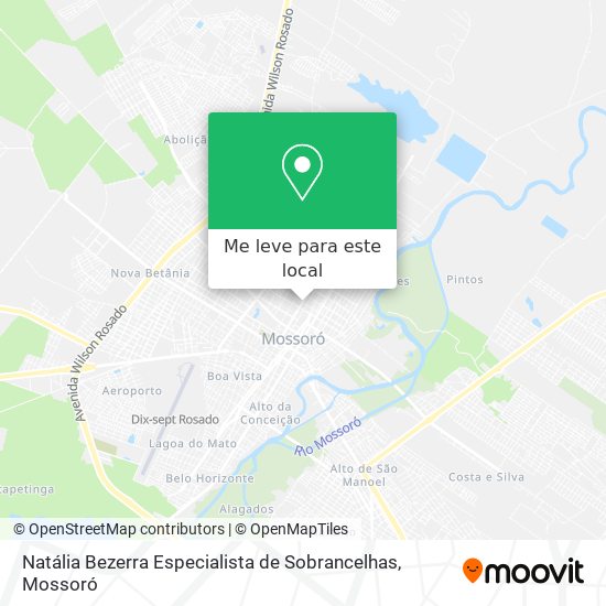 Natália Bezerra Especialista de Sobrancelhas mapa