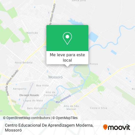 Centro Educacional De Aprendizagem Moderna mapa