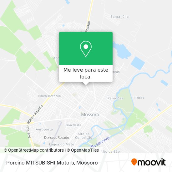 Porcino MITSUBISHI Motors mapa