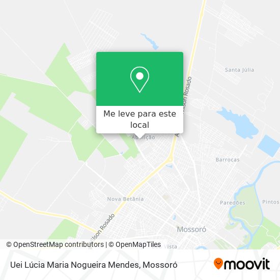 Uei Lúcia Maria Nogueira Mendes mapa