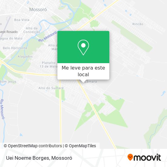 Uei Noeme Borges mapa