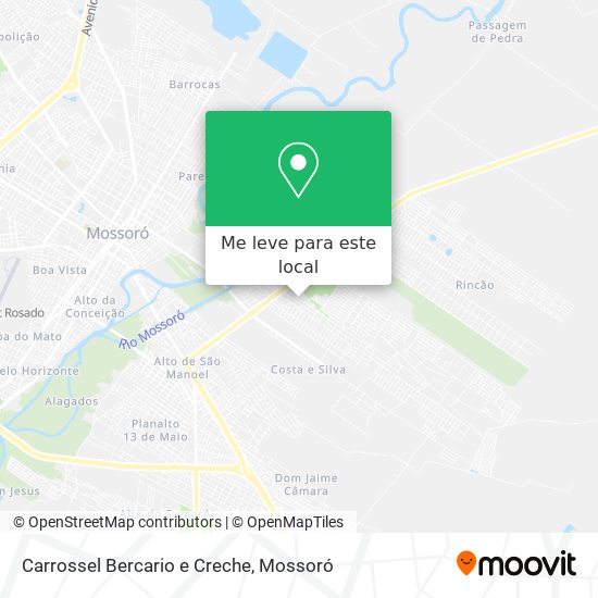 Carrossel Bercario e Creche mapa