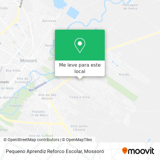 Pequeno Aprendiz Reforco Escolar mapa