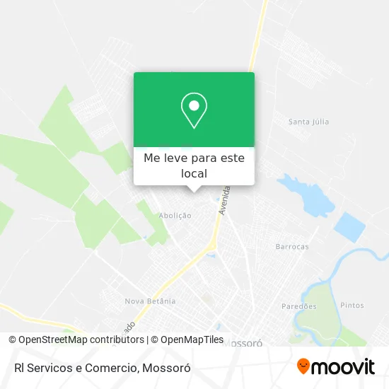 Rl Servicos e Comercio mapa