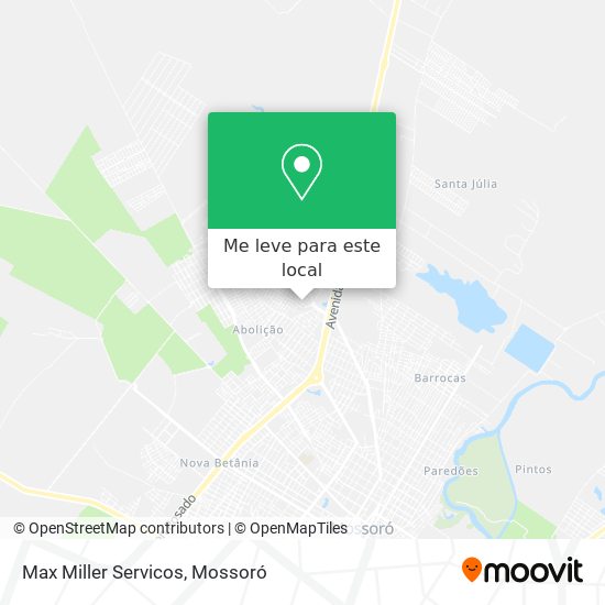 Max Miller Servicos mapa