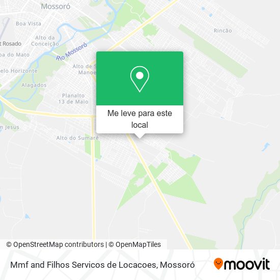 Mmf and Filhos Servicos de Locacoes mapa