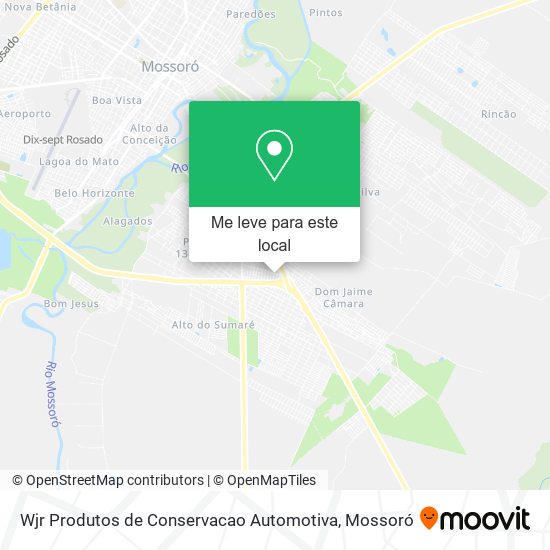 Wjr Produtos de Conservacao Automotiva mapa