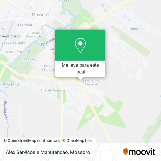Alex Servicos e Manutencao mapa