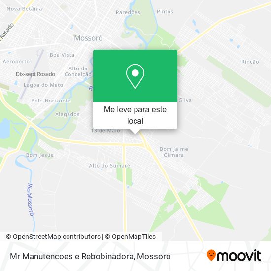 Mr Manutencoes e Rebobinadora mapa