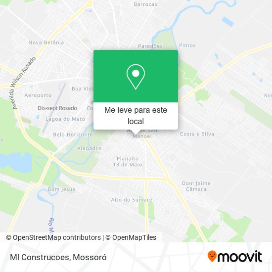 Ml Construcoes mapa