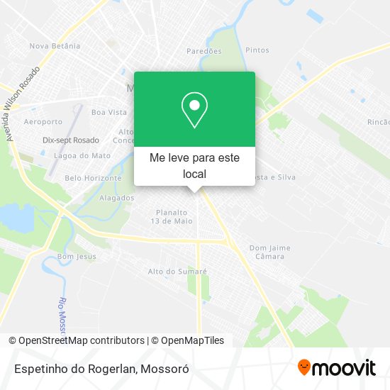 Espetinho do Rogerlan mapa