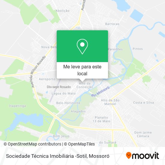 Sociedade Técnica Imobiliária -Sotil mapa