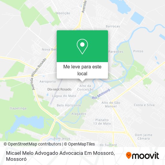 Micael Melo Advogado Advocacia Em Mossoró mapa