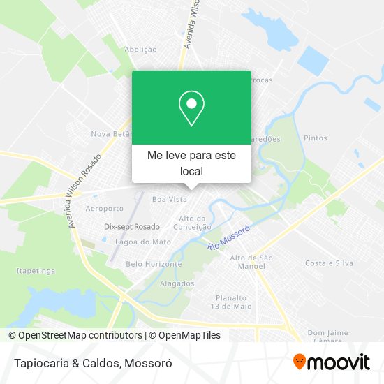 Tapiocaria & Caldos mapa
