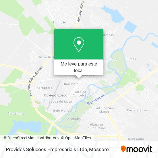 Provides Solucoes Empresariais Ltda mapa