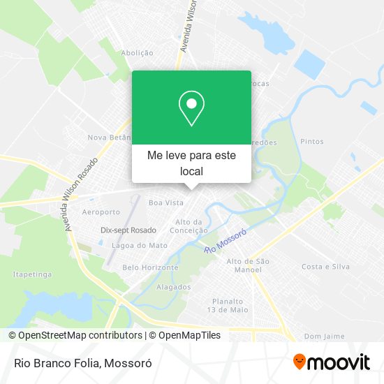 Rio Branco Folia mapa