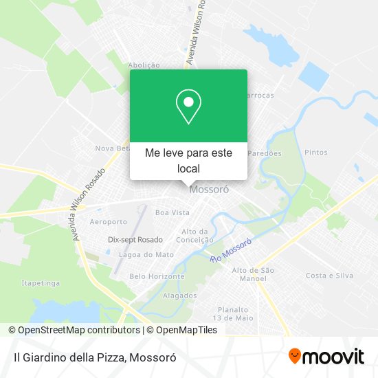 Il Giardino della Pizza mapa