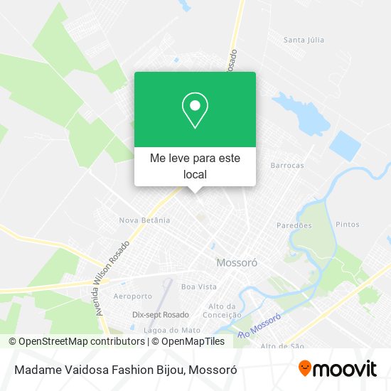 Madame Vaidosa Fashion Bijou mapa