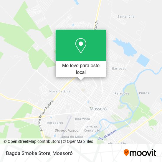 Bagda Smoke Store mapa