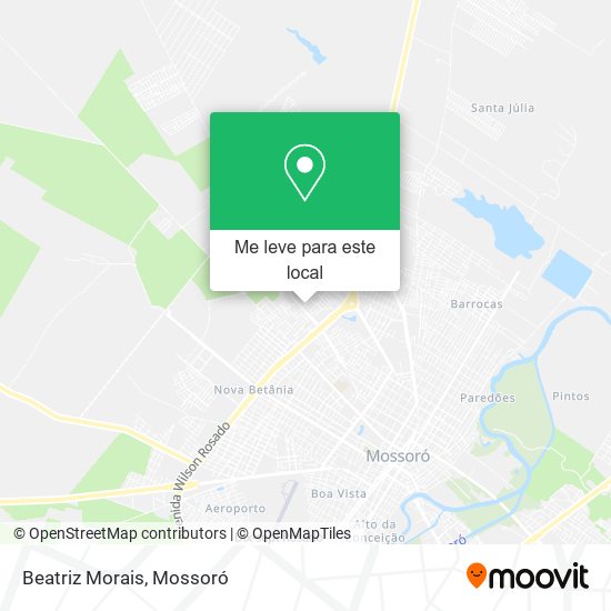 Beatriz Morais mapa