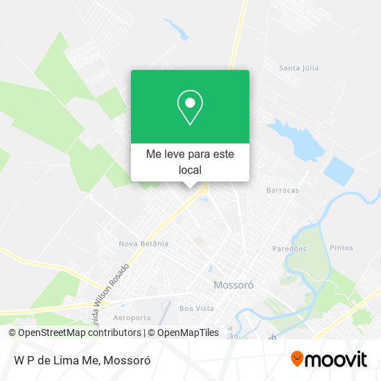 W P de Lima Me mapa