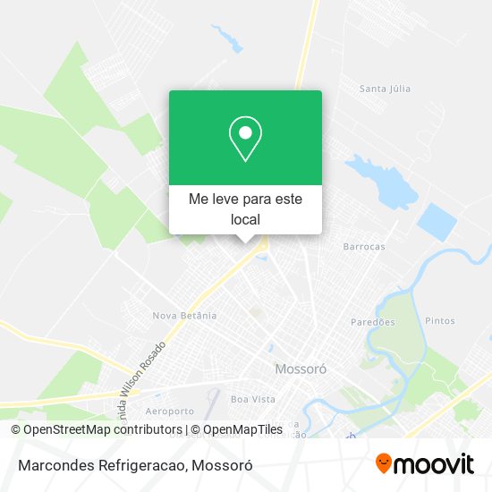 Marcondes Refrigeracao mapa