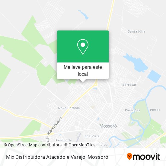 Mix Distribuidora Atacado e Varejo mapa