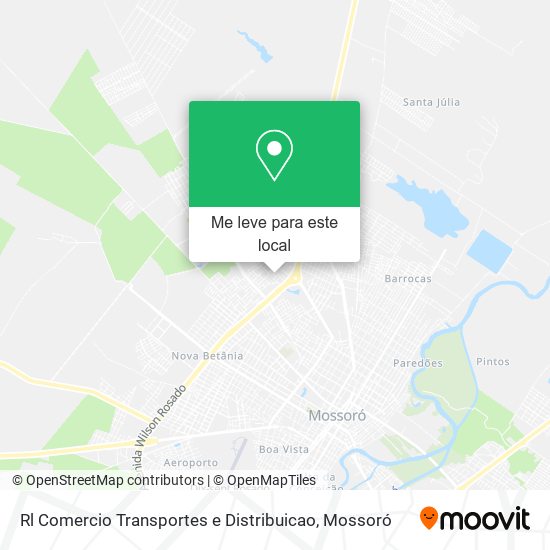 Rl Comercio Transportes e Distribuicao mapa