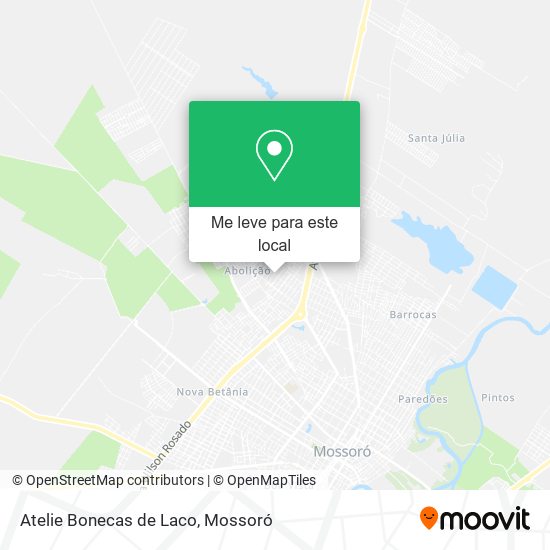 Atelie Bonecas de Laco mapa