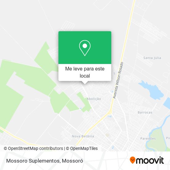 Mossoro Suplementos mapa