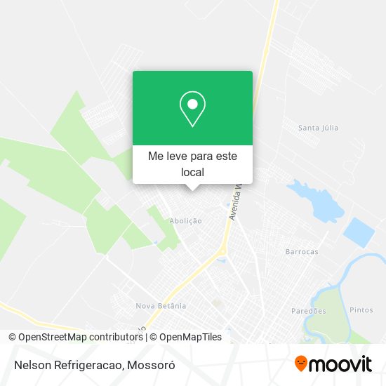 Nelson Refrigeracao mapa