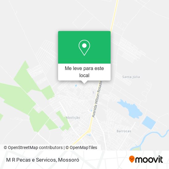 M R Pecas e Servicos mapa