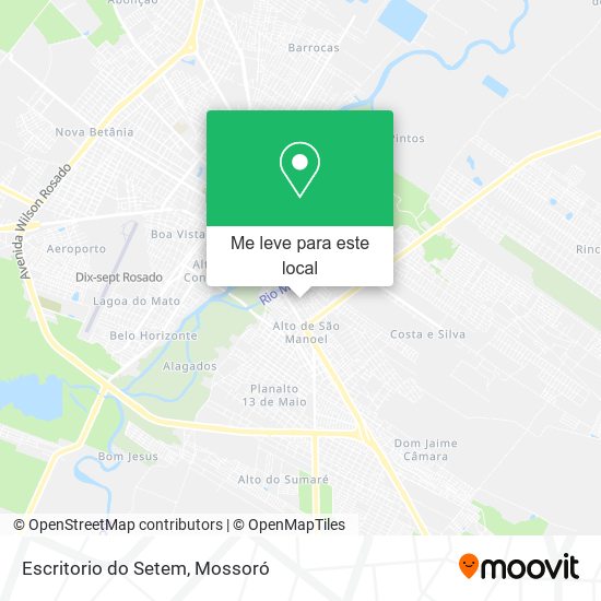 Escritorio do Setem mapa