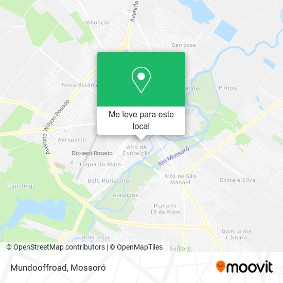 Mundooffroad mapa