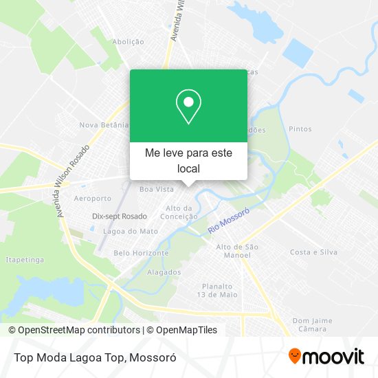 Top Moda Lagoa Top mapa