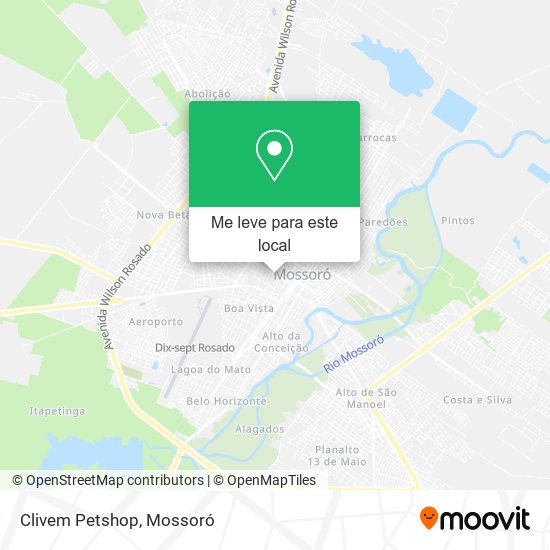 Clivem Petshop mapa