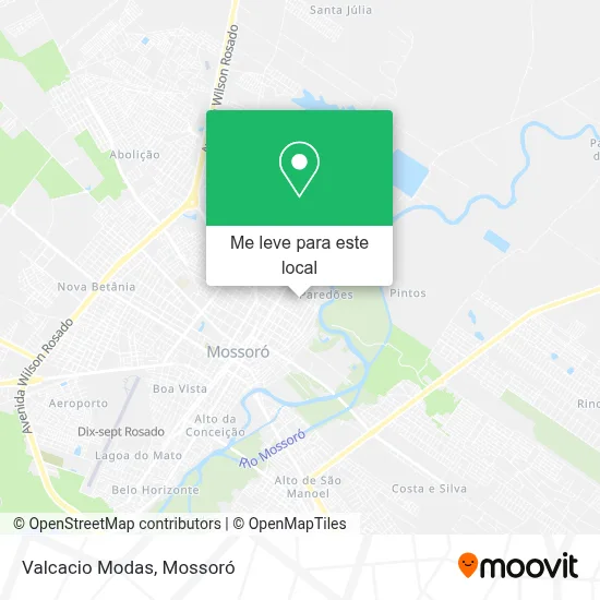 Valcacio Modas mapa