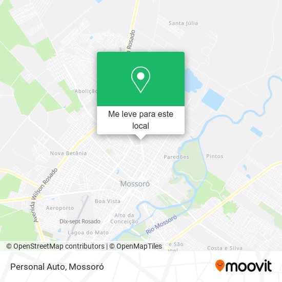Personal Auto mapa