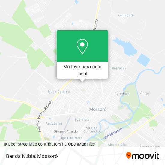 Bar da Nubia mapa