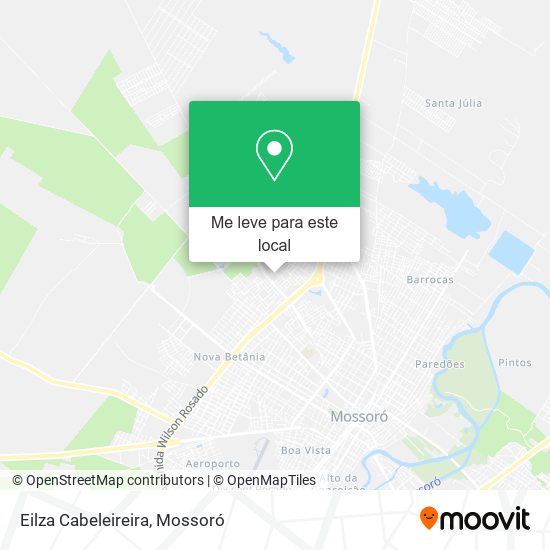 Eilza Cabeleireira mapa