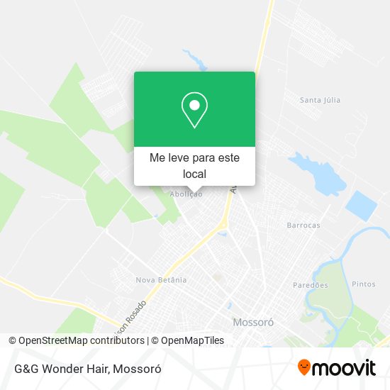 G&G Wonder Hair mapa